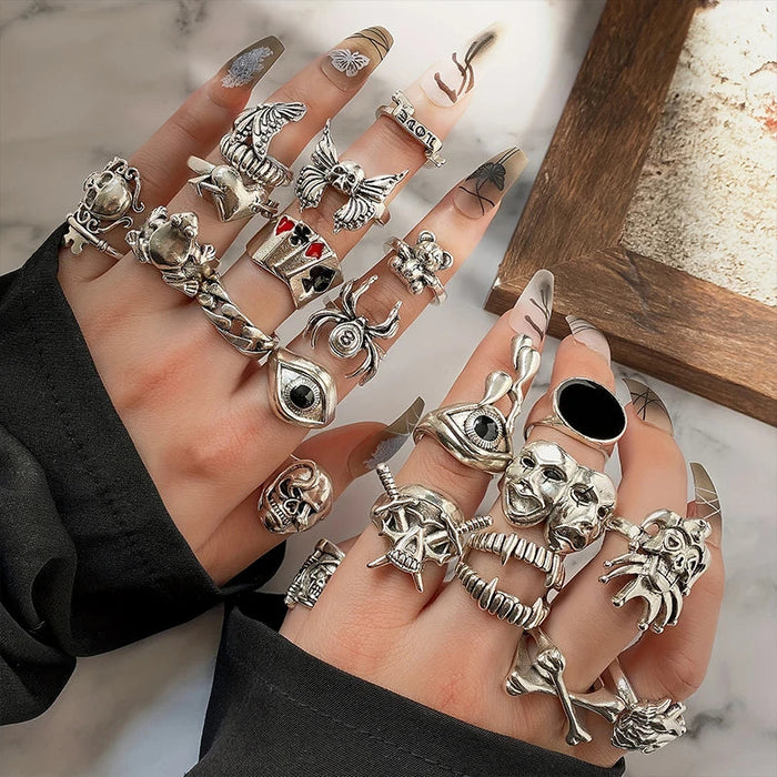 Mystische Gothic-Ring-Kollektion – Dein Statement für Individualität