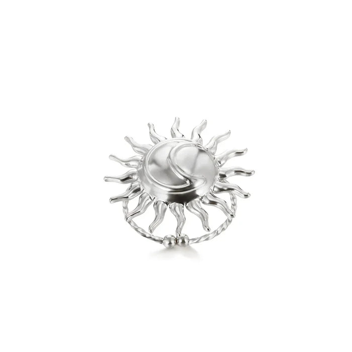 Goldene Statement-Ringe – Naturinspirierte Eleganz