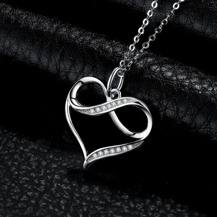 Endless Heart - Sterling Silber Anhänger