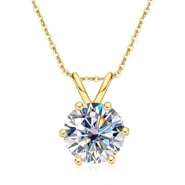 Diamond Shine – Solitäranhänger aus Sterling Silber