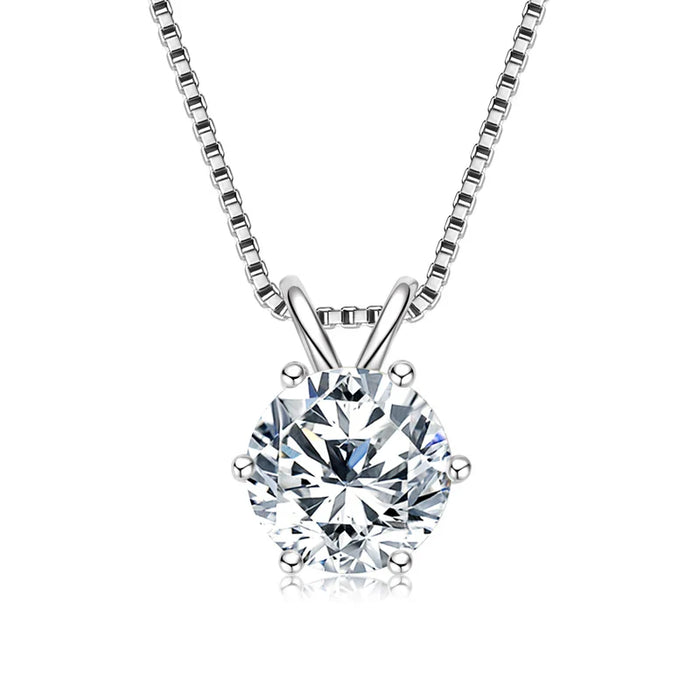 Eternal Glow Moissanite-Anhänger