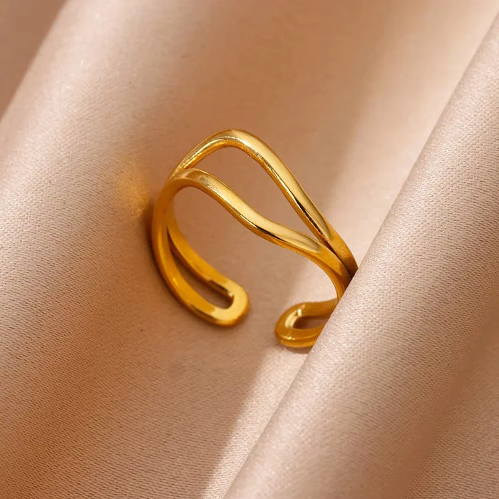 Goldene Statement-Ringe – Elegante Vielfalt für jeden Stil
