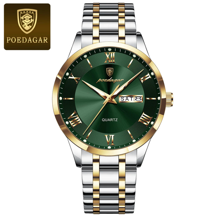 Kristall-Elegance Herrenuhr
