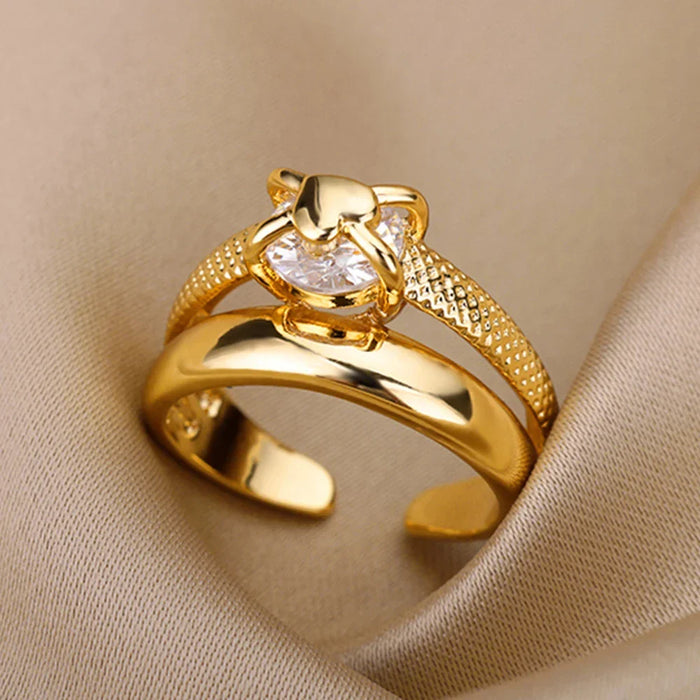 Goldene Statement-Ringe – Elegante Vielfalt für jeden Stil